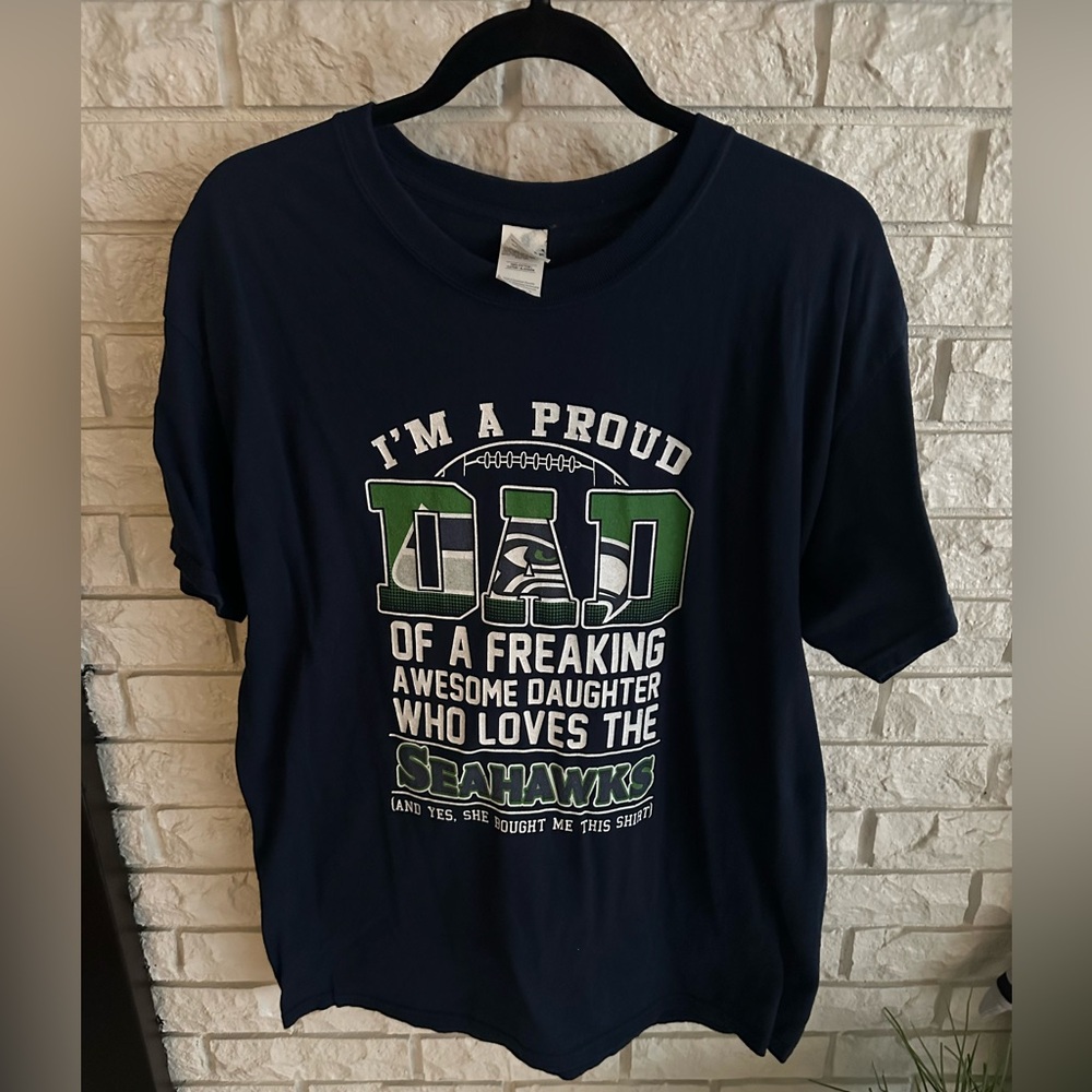 Dads Seahawks shirt